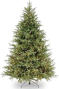 National Tree Company Pre-Lit 'Feel Real' Artificial Full Christmas Tree, Green, Frasier Grande, ... | Amazon (US)