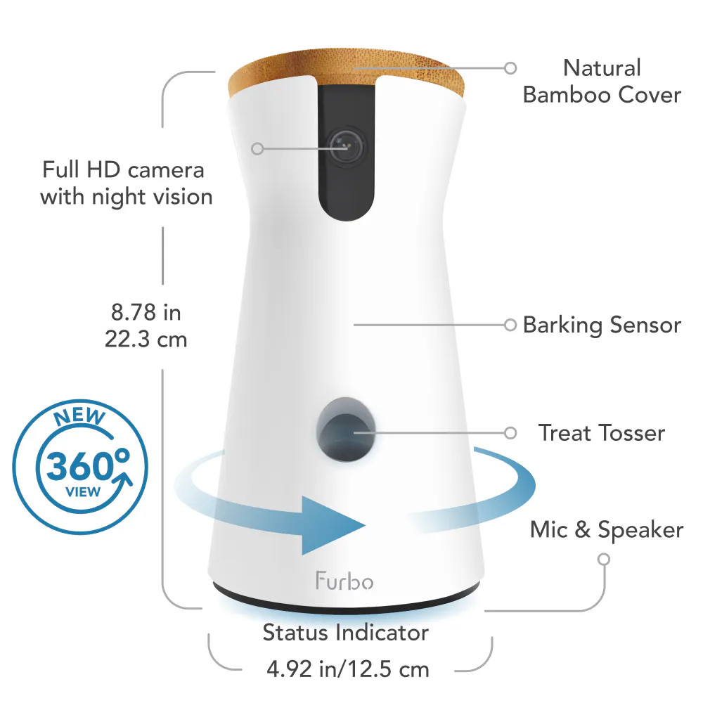 NEW! Furbo 360° Dog Camera | Furbo Dog Camera