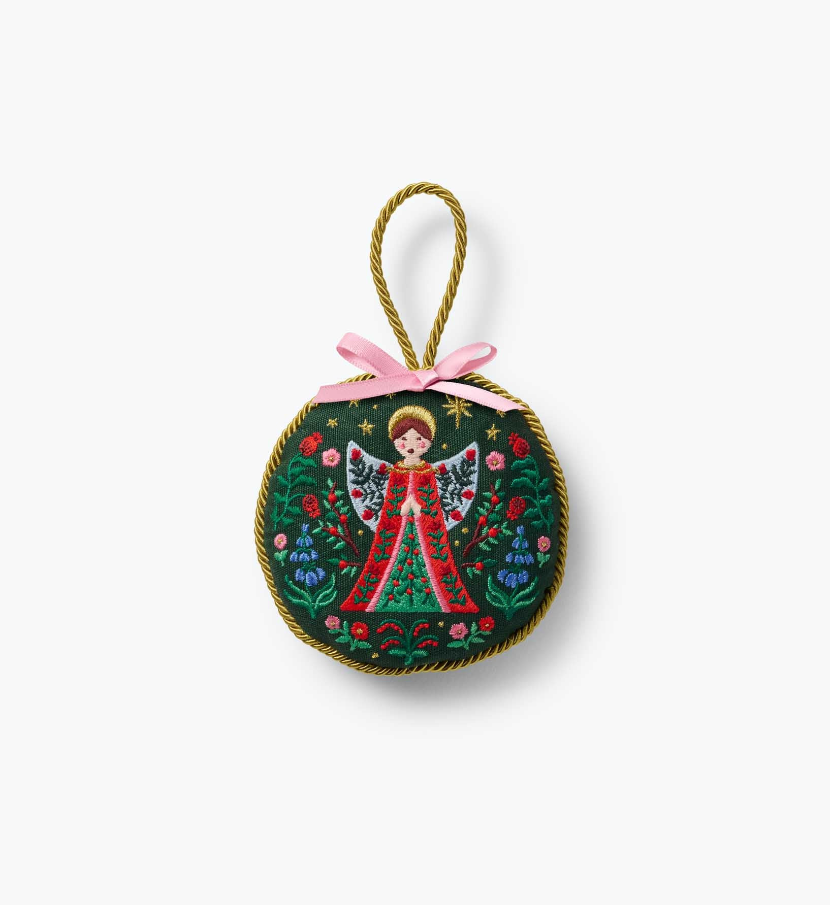 Embroidered Ornament - Angel | Rifle Paper Co.