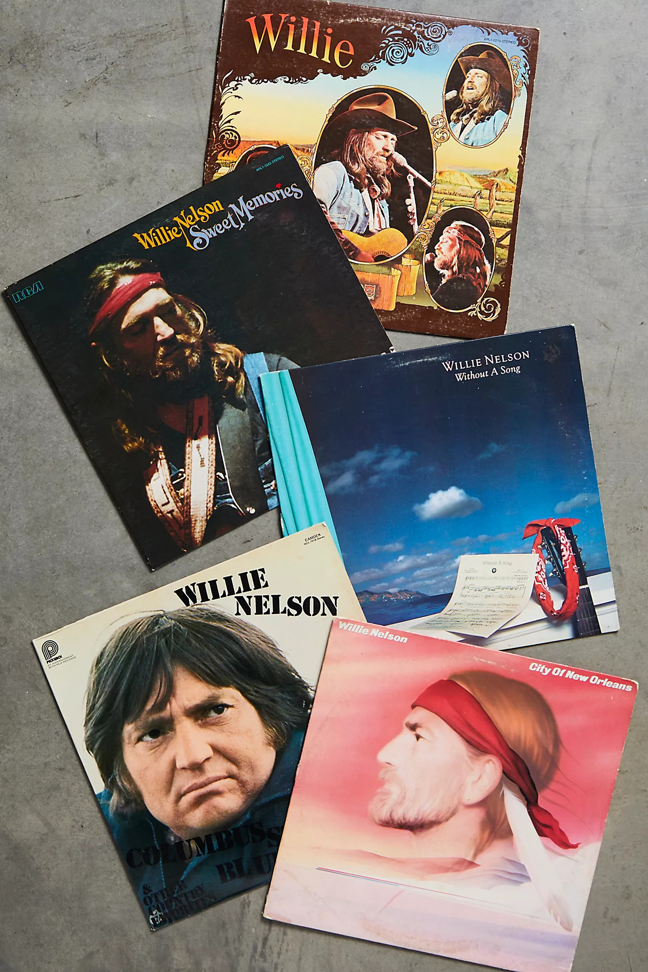 FP Vintage Willie Nelson Keepsake Record Bundle | Free People (Global - UK&FR Excluded)