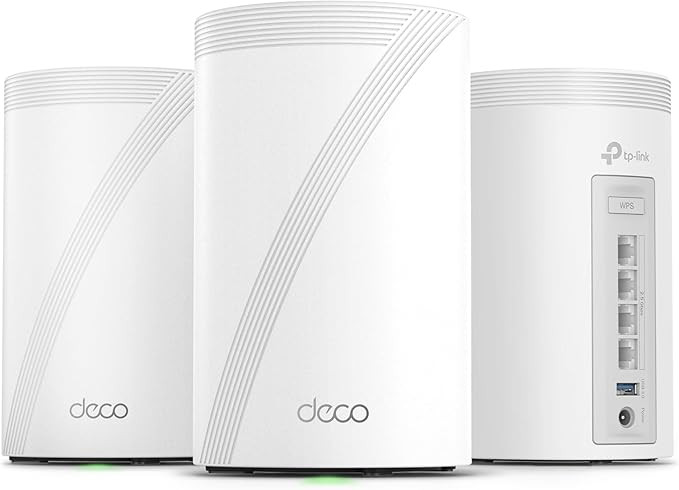 TP-Link Deco 7 Pro BE63 Tri-Band WiFi 7 BE10000 Whole Home Mesh System - 6-Stream 10 Gbps, 4x2.5G... | Amazon (US)
