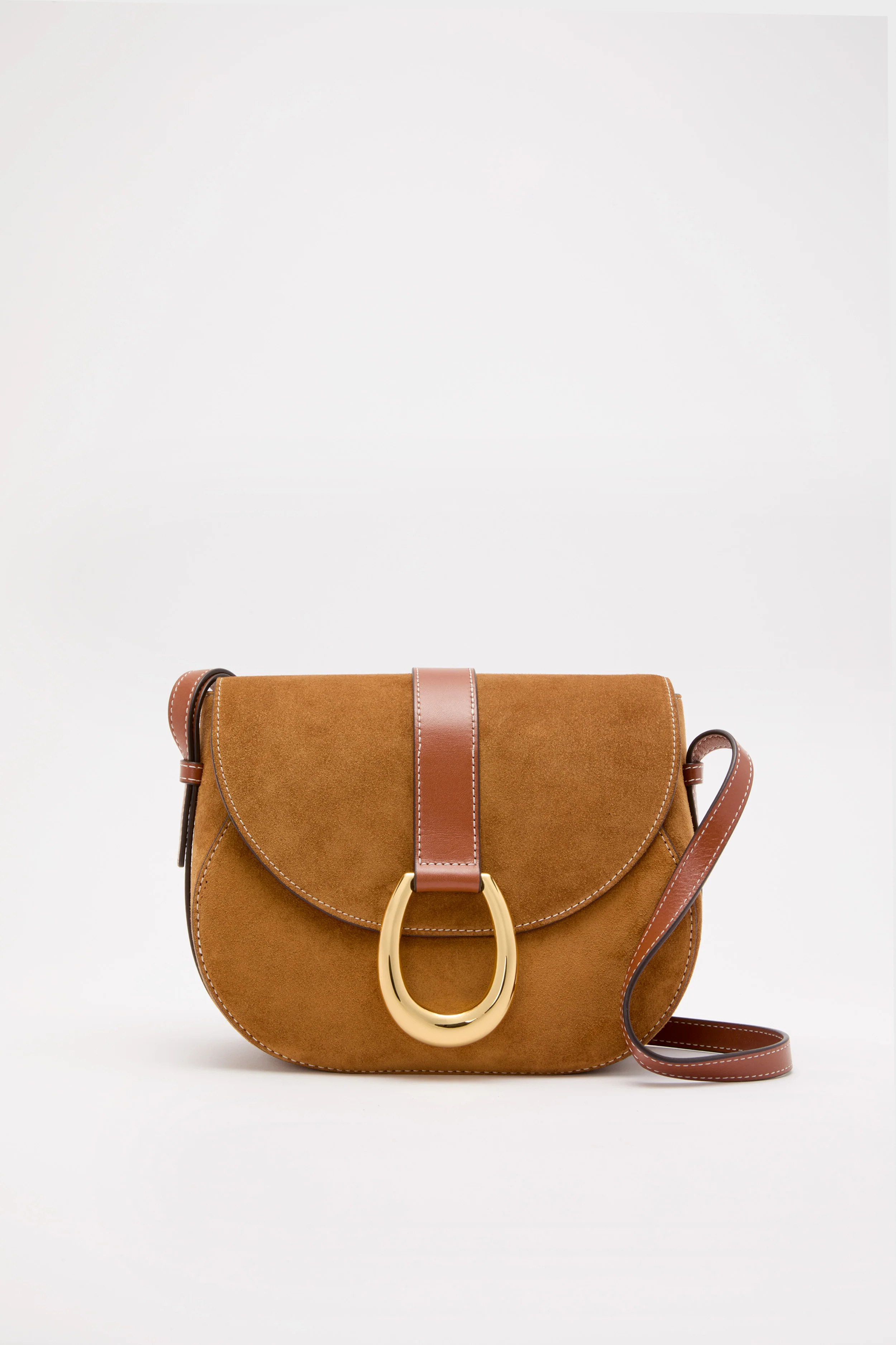 Tan Bella Saddle Bag | Tuckernuck (US)