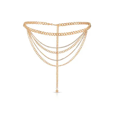 Ettika Nightlife Chain Belt in Gold at Nordstrom | Nordstrom
