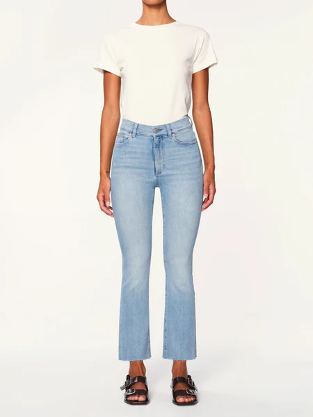 Bridget Boot High Rise Instasculpt™ Crop Jeans | Fountain | DL 1961 Women