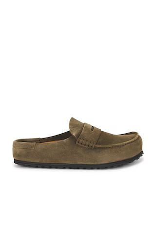 BIRKENSTOCK Naples Wrapped Bold Grip Loafer in Thyme from Revolve.com | Revolve Clothing (Global)