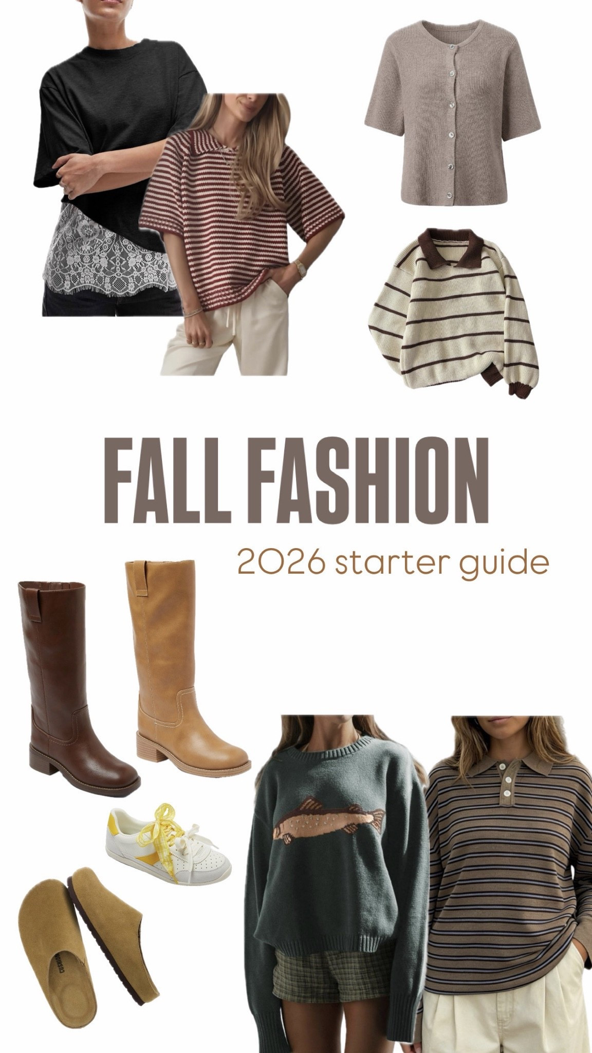 Fall fashion starter guide 🤎

#LTKmomlife #LTKSeasonal #LTKSaleAlert