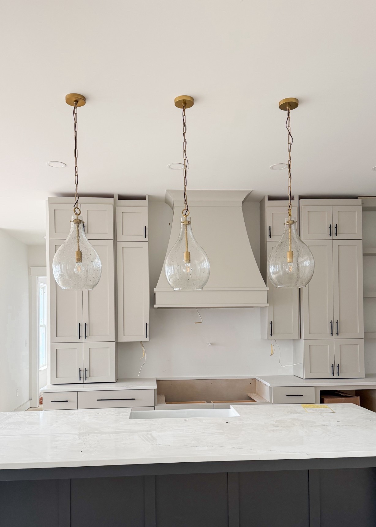 Our new island lighting has been installed! I’m in love with these pendant lights! 


#LTKHome #LTKdayinmylife #LTKSaleAlert