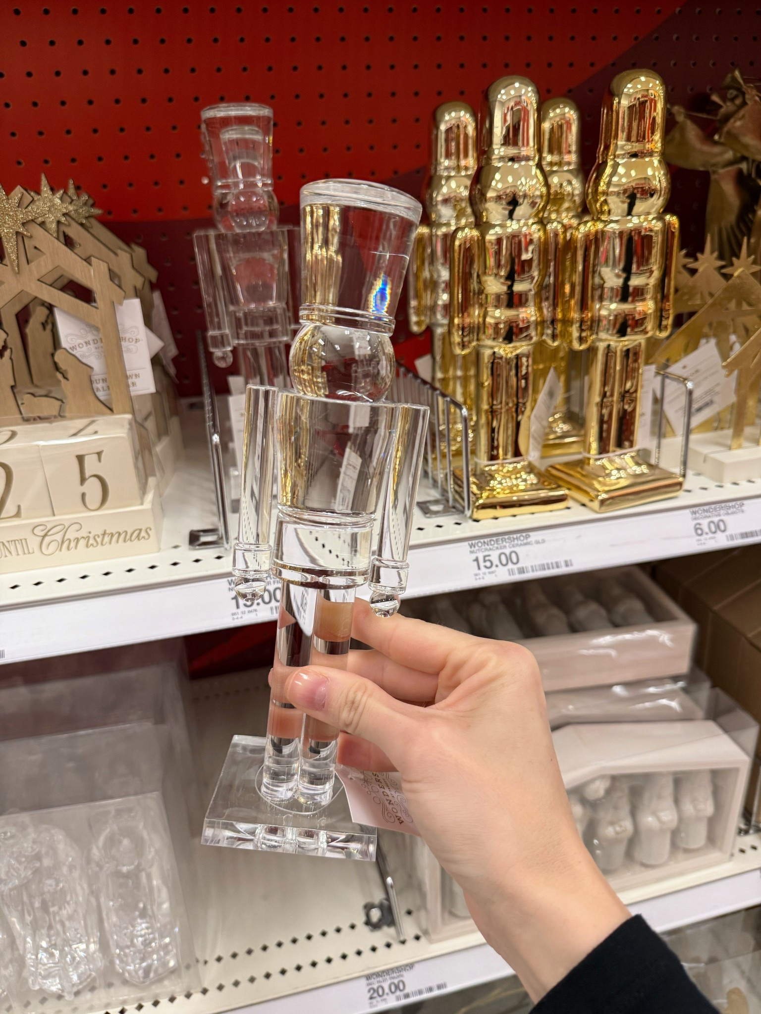 Acrylic nutcracker at target 

#LTKHome #LTKSeasonal #LTKHoliday