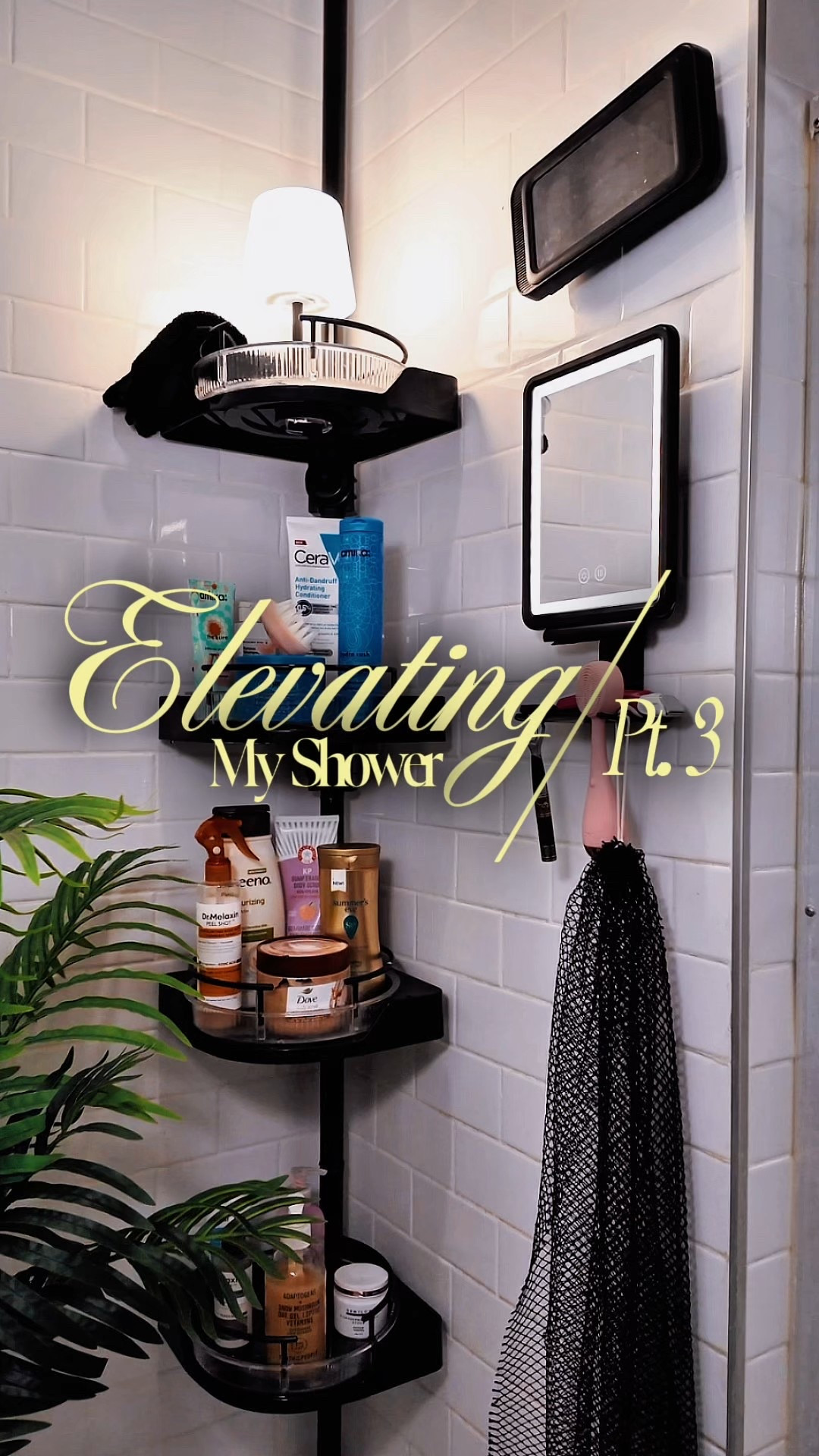 🚿This rotating corner shower caddy

locks into place with no adhesive, no mess, and no stress! The trays spin so everything stays organized and easy to reach. It’s rust-free, actually functional, and cute af. Easily one of the best upgrades you can make to elevate your whole shower setup 

✨The dimmable shower lamp

is a game changer. You can adjust the lighting to match your mood, whether you want a soft relaxing vibe for a night shower or a brighter boost for your morning routine. It instantly makes your bathroom feel more spa like.

🪞The fogless shower mirror 

keeps everything clear even with all the steam. Perfect for skincare, shaving, or just checking in on your glow while you shower. No more wiping it down every two seconds.

📱The shower phone holder
 
is also next level. It keeps your phone completely dry while letting you rotate it vertically or horizontally. Whether you’re watching shows or listening to music, it makes the shower way more enjoyable! I also need to note this thing is not perfect!Sometimes it can be hard to swipe but I find having this compared to having my phone just sitting in the shower is much better for preserving the health of my phone.

#LTKHome #LTKFindsUnder100 #LTKFallSale