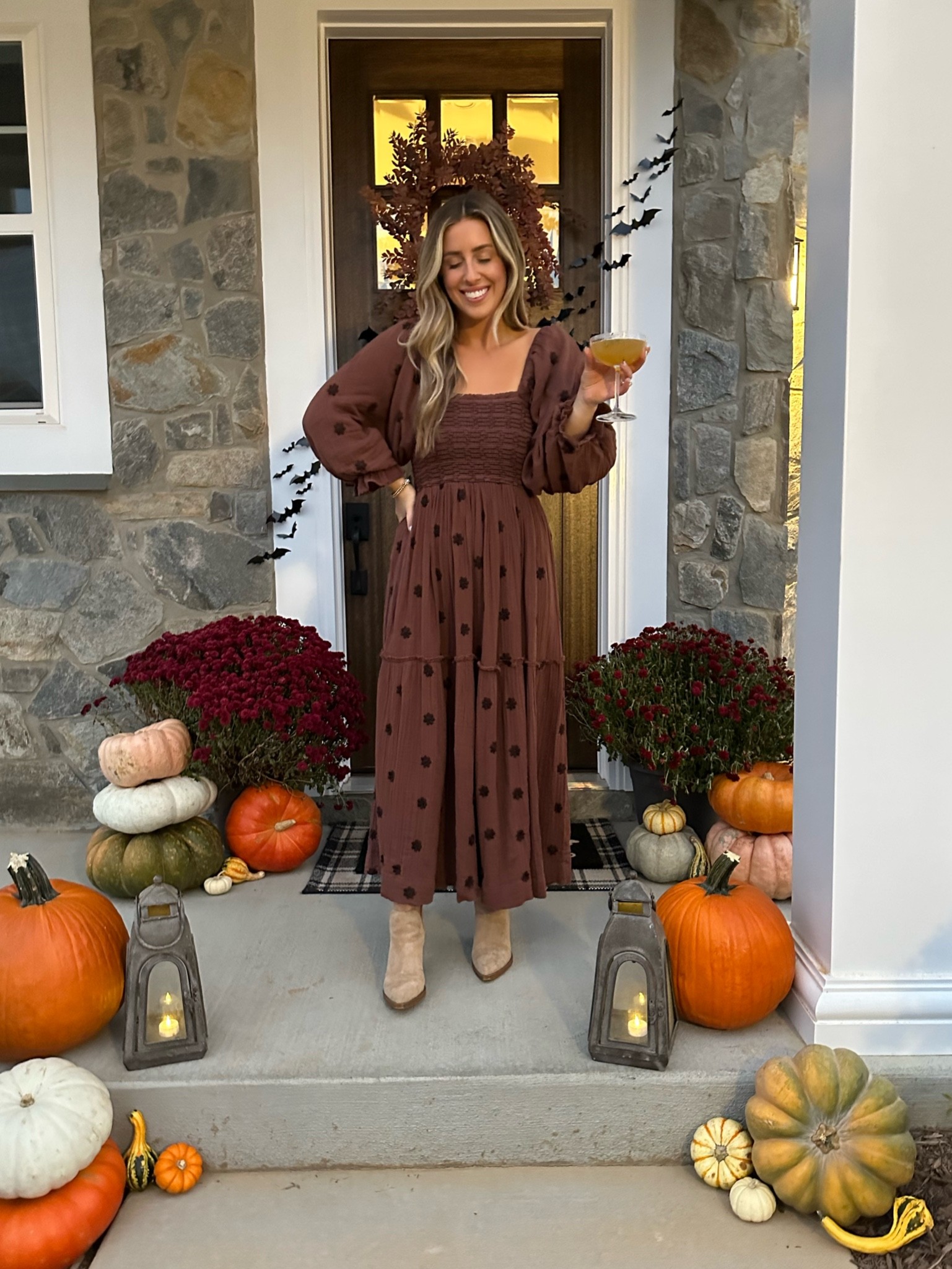 Free people dahlia dress, wearing xs! Runs slightly large, size down if in between sizes 

#LTKSeasonal