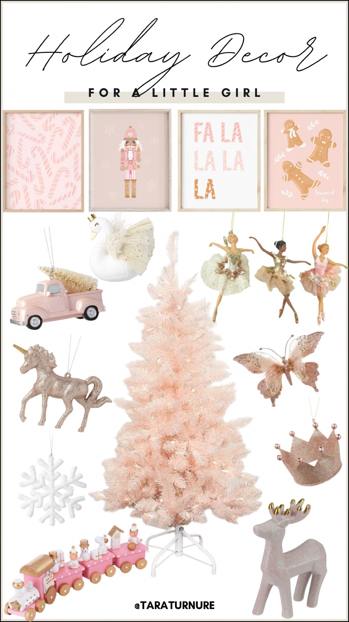 holiday decor for little girl - pink holiday decor - girl Christmas ornaments - girl wall decor - pink Christmas tree - ballerina Christmas - snowflake ornament 

#LTKfamily #LTKkids #LTKHoliday