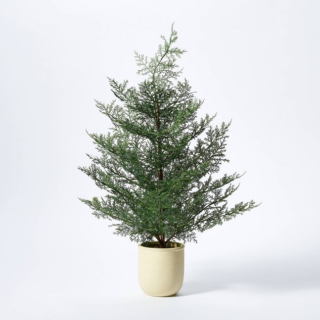 Small Artificial Feathery Pine Tree - Threshold™ designed with Studio McGee | Target
