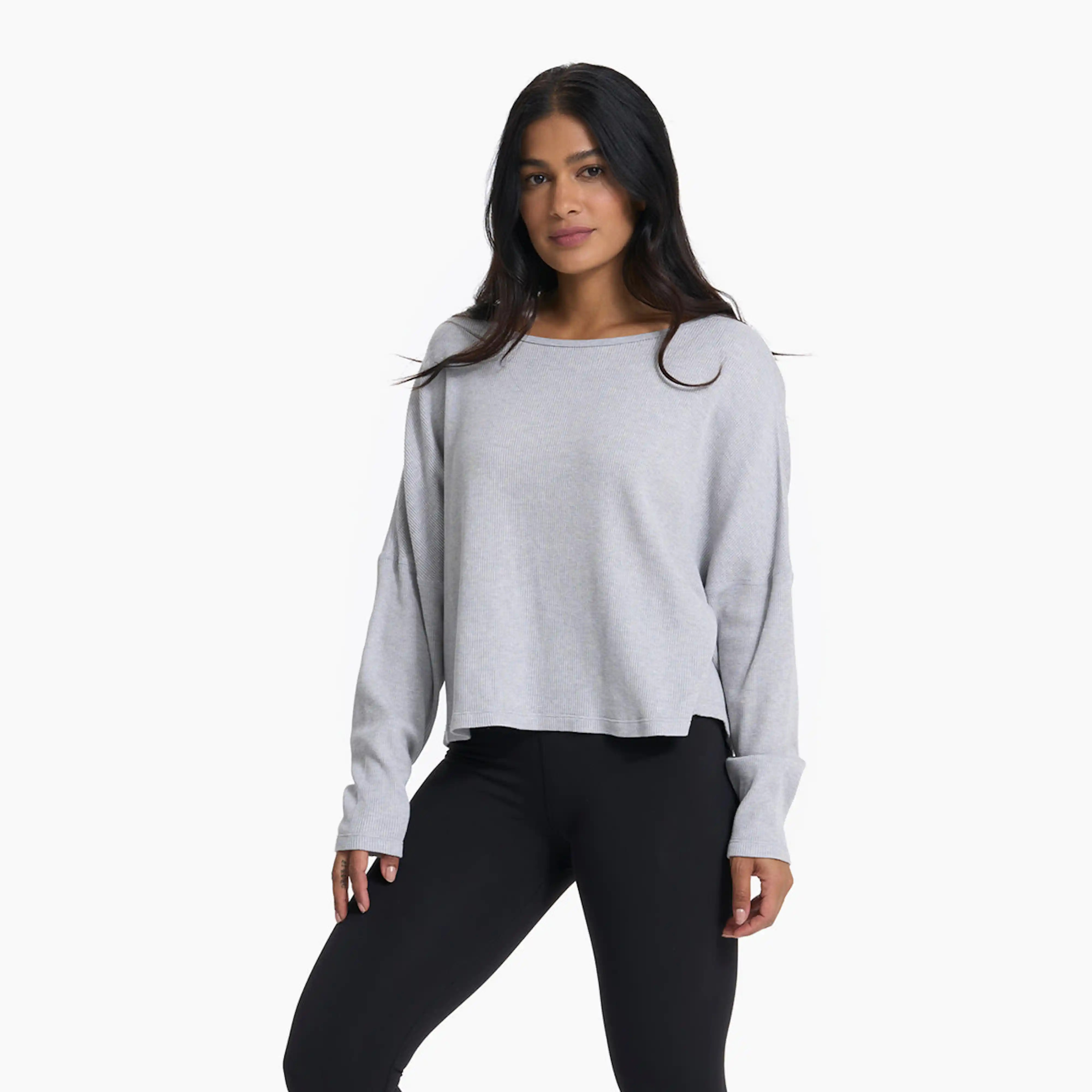 Slouchy Waffle Crew | Vuori Clothing (US & Canada)