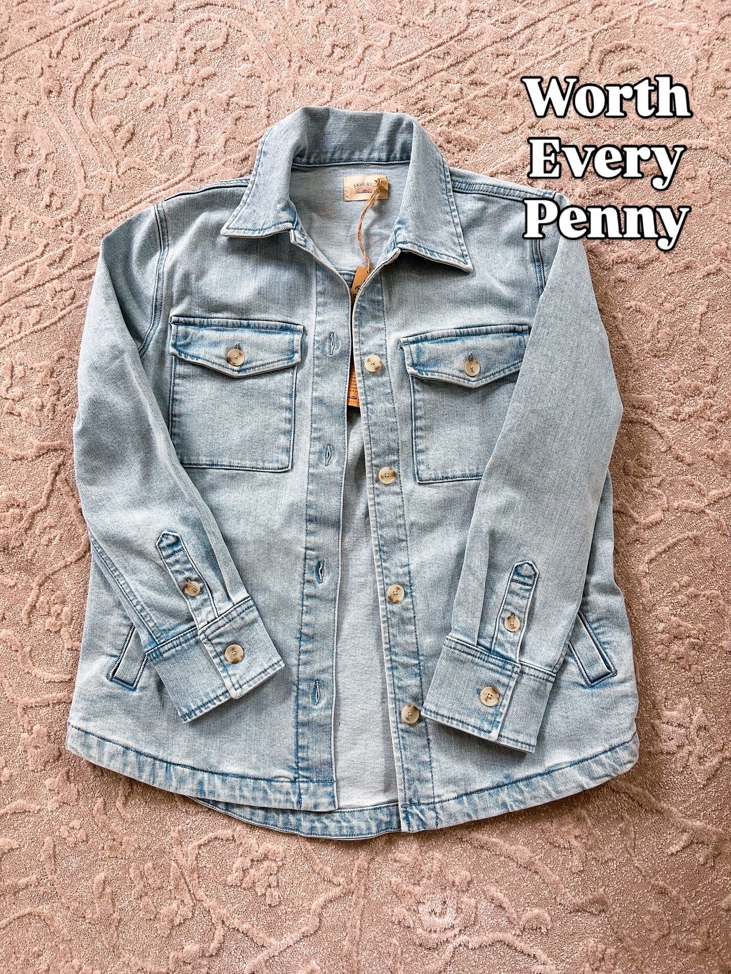 This denim jacket is apart of the Nordstrom anniversary sale! Tts 

#LTKFindsUnder100 #LTKFindsUnder50 #LTKStyleTip