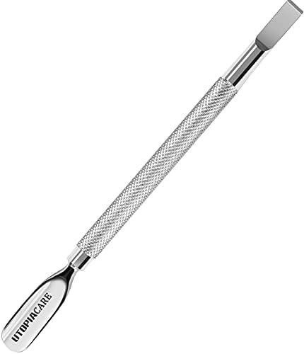 Utopia Care Cuticle Pusher and Spoon Nail Cleaner - Professional Grade Stainless Steel Cuticle Re... | Amazon (US)