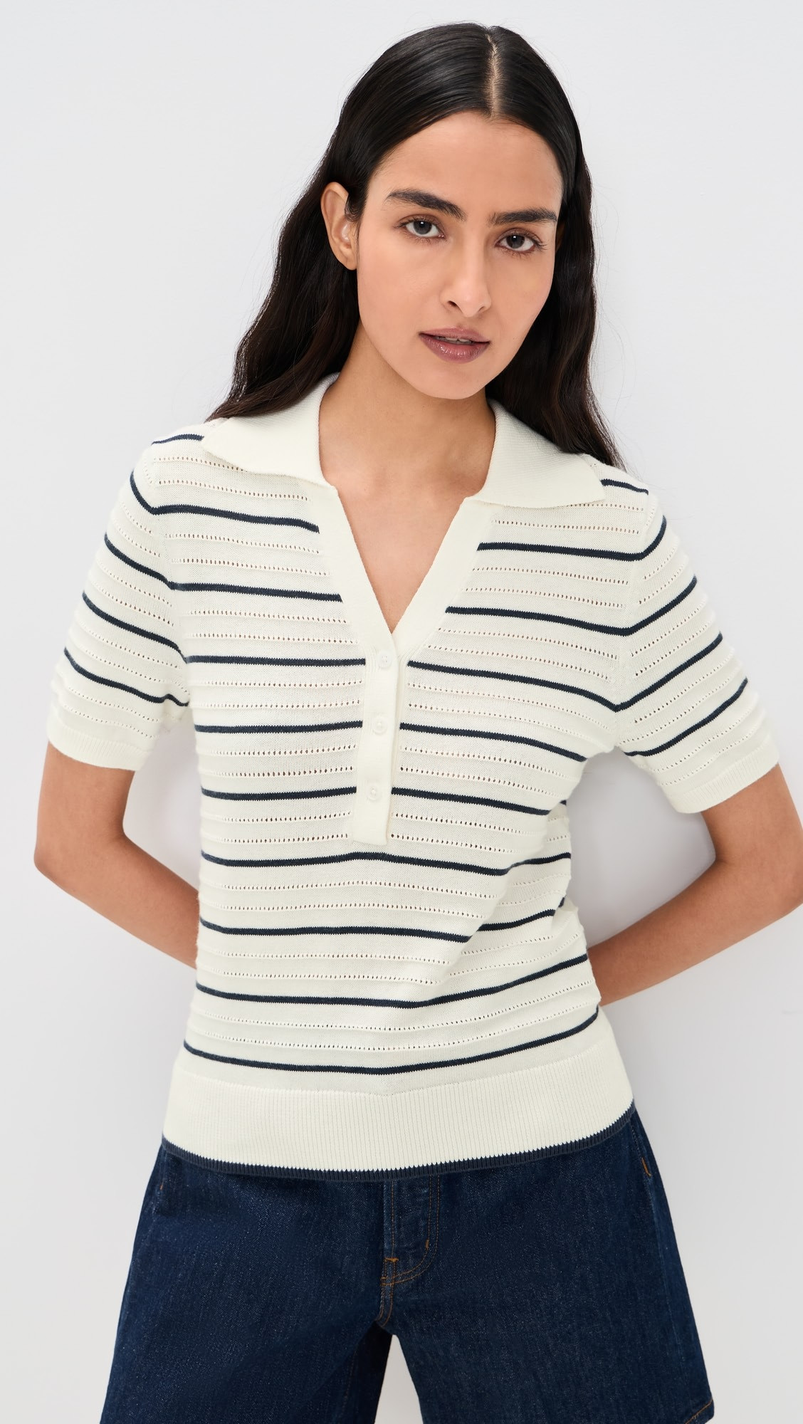 Wren Knit Polo | Shopbop