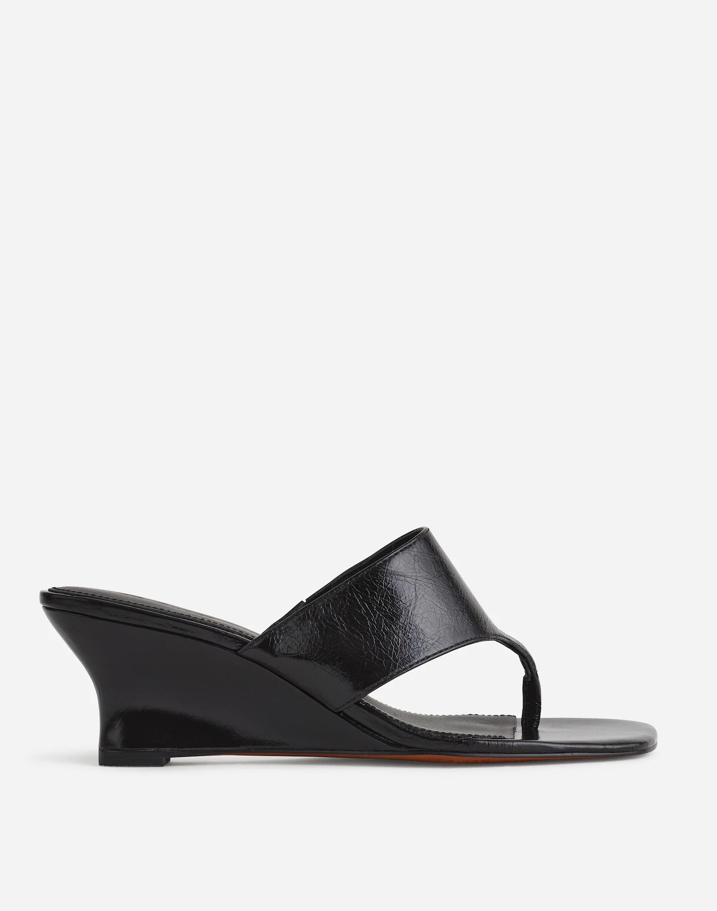 The Deanna Thong Wedge Sandal | Madewell