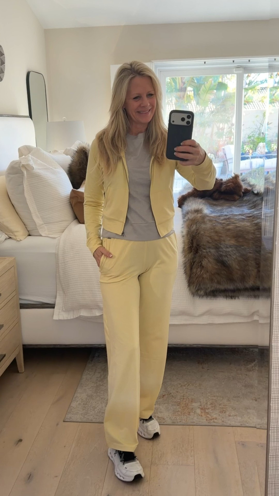 When comfort meets cute 💛
Obsessed with this butter yellow set—perfect for lounging at home, running errands, or getting a workout in. Paired with a heather grey top for that effortless, lived-in look.

Red Carpet of Life, LTK over 50

#LTKActive #LTKmorningroutine #LTKfitnessgoals