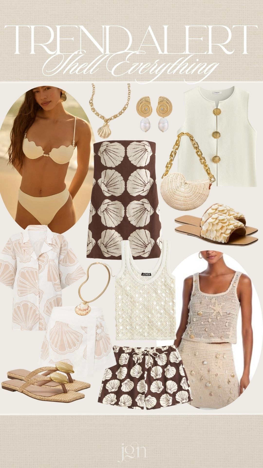 OBSESSED with the shell trend right now for summer — so many chic pieces 🐚 

#abercrombie #shell #shelltrend #trendalert #nordstrom #sandals #minidress #summerstyle #shells #resortwear #shellpurse #shellbag #shellsandals #shelljewelry #summer

#LTKFindsUnder100 #LTKSeasonal #LTKSummerEdit