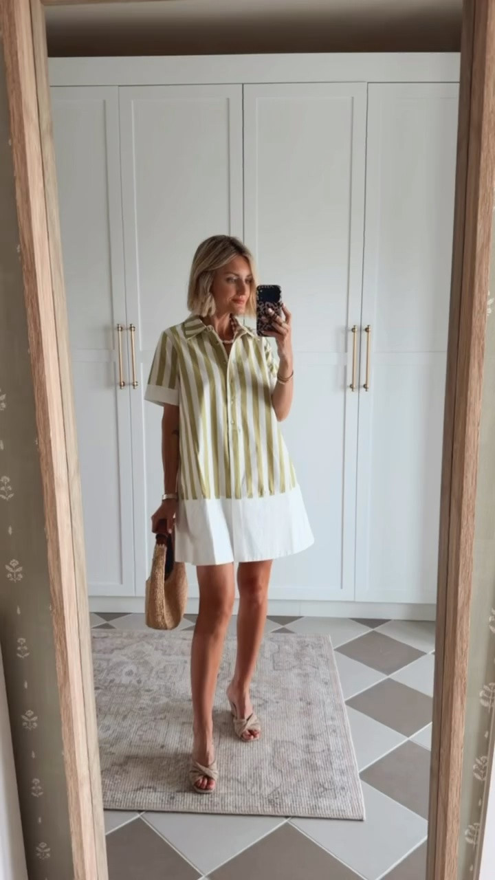 How cute is this striped dress?! Such a great option for work or play! Wearing XS. Use my code LOVERLY20 for 20% off!

Loverly Grey, Anthropologie, sale alert, spring dress, spring fashion, spring outfit ideas, striped mini dress, spring workwear, spring office outfit ideas

#LTKootd #LTKSeasonal #LTKSaleAlert