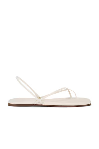 Square Toe Millie Sandal in Cream | Revolve Clothing (Global)