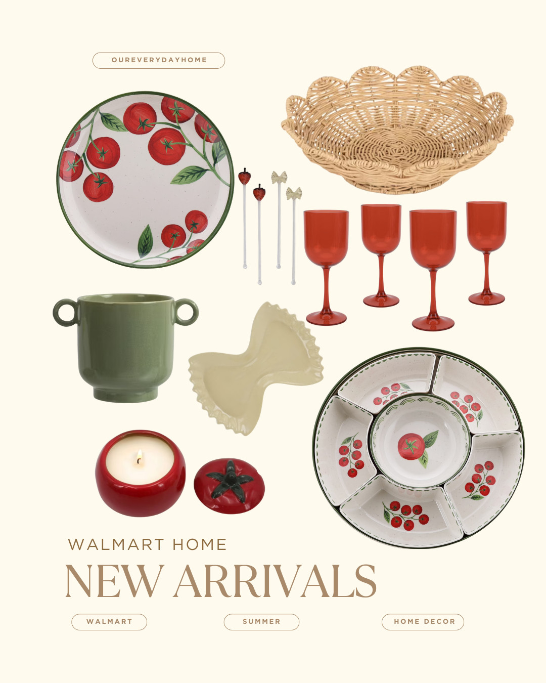 Walmart is coming in hot with the new arrivals for outdoor and indoor dining this summer!  

 #LTKfoodie #LTKSeasonal #LTKHome