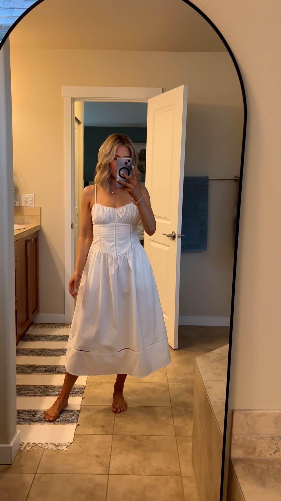 I’m in an XS in this dress. Comes in two other patterns too! Great for a baby shower or bridal shower or Mother’s Day! 

#LTKootd #LTKmomlife #LTKMothersDay