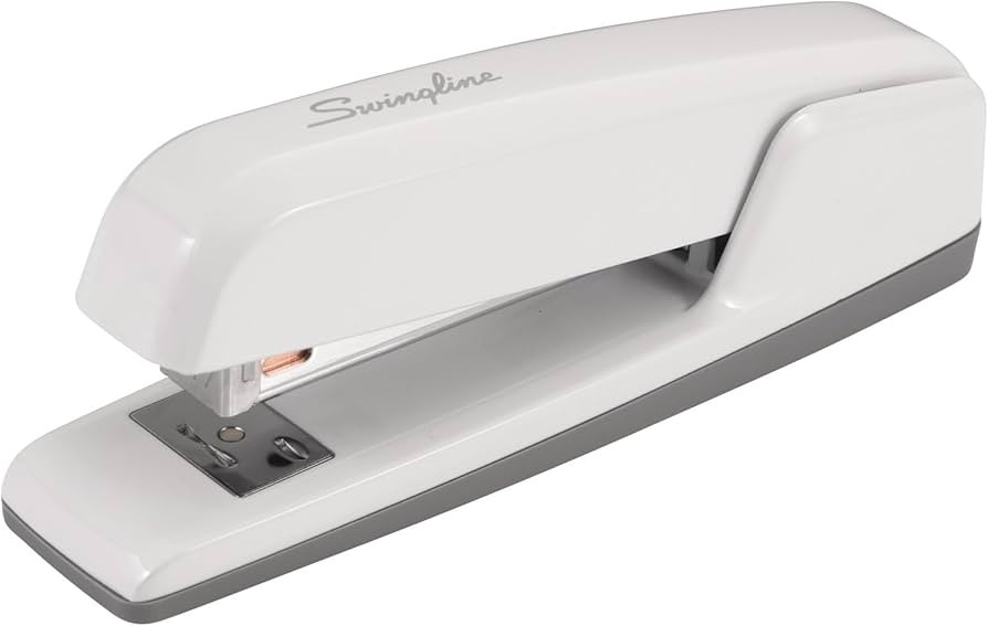 Swingline Stapler, 30 Sheet Capacity, 747 Business Stapler, Jam Free, Metal, Arctic White (S70747... | Amazon (US)