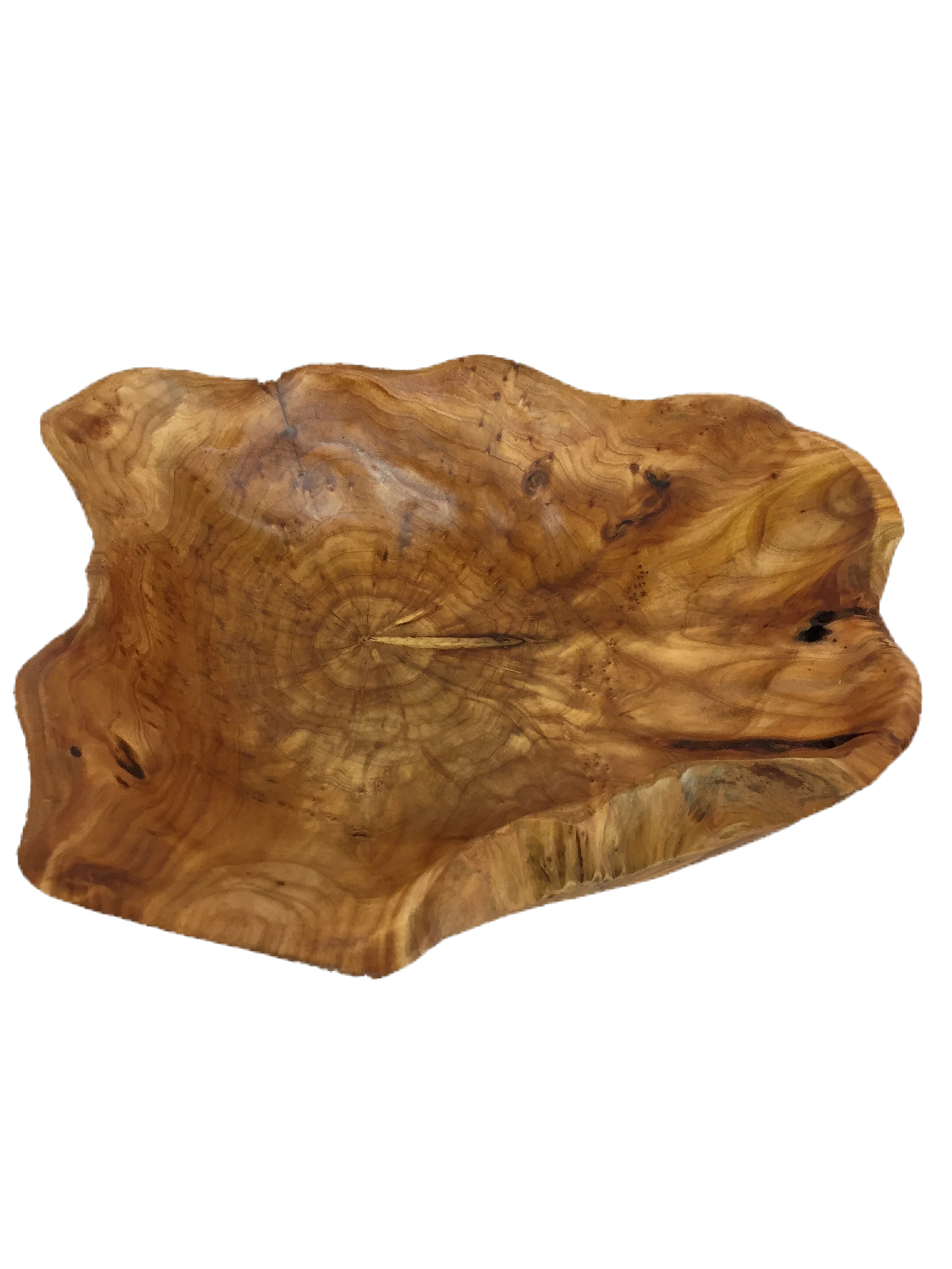 Loon Peak® Seppe Wood Abstract Lodge Decorative Bowl in Brown | Wayfair | Wayfair North America