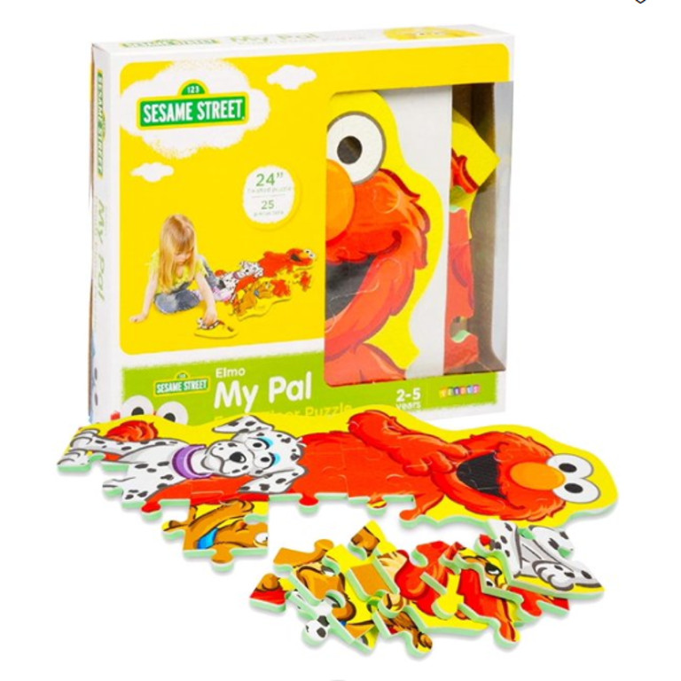 Sesame Street 2342609 Foam Floor Puzzle - Assorted Color - 25 Piece | Walmart (US)