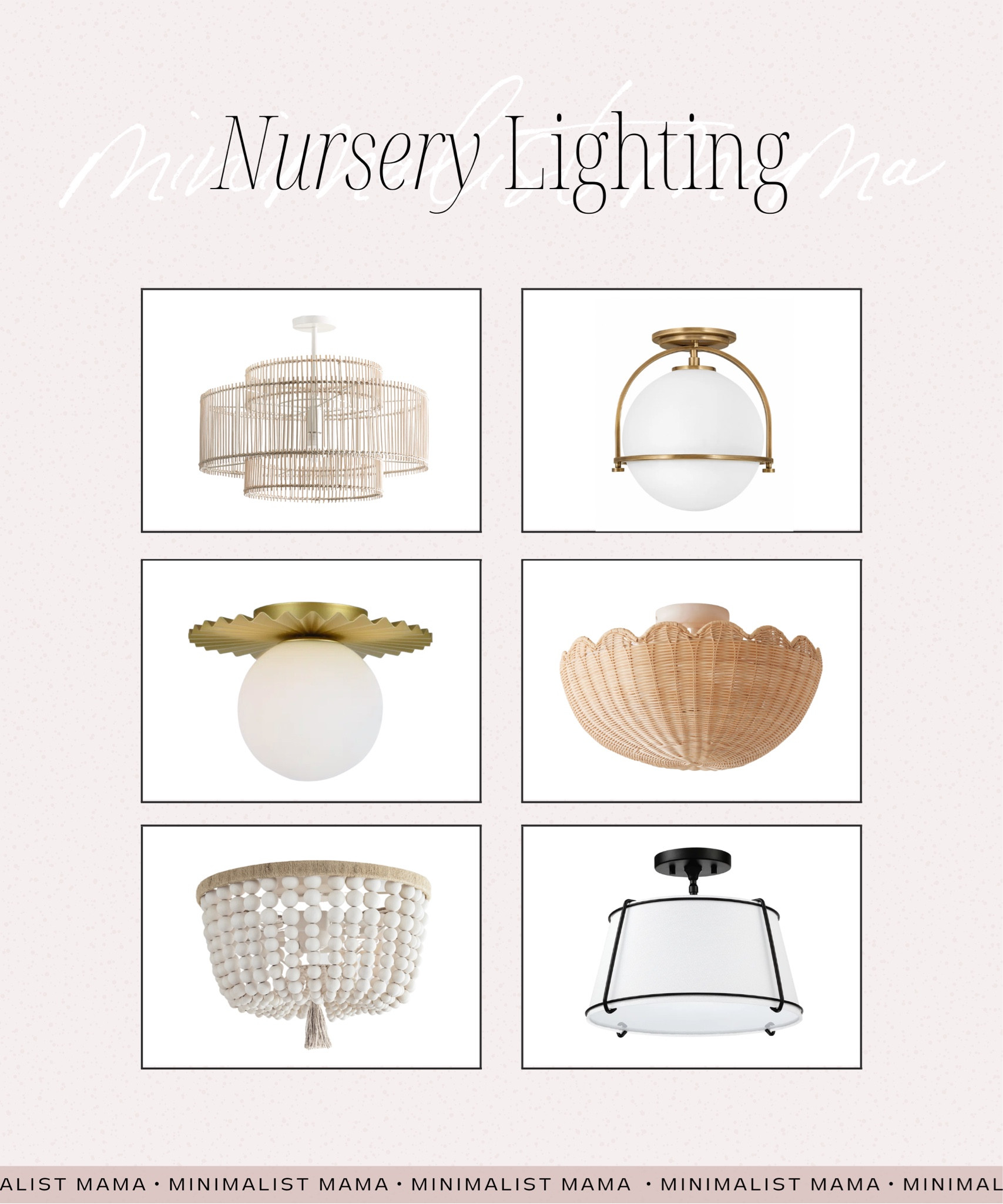 All the cutest modern nursery lighting - perfect for a baby boy nursery or baby girl nursery. Beautiful decor for your baby room! 

#LTKhome #LTKbump #LTKbaby