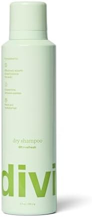 Divi Dry Shampoo Spray for Women - Formulated to Absorb Oil, Balance the Scalp and Extend Time Be... | Amazon (US)