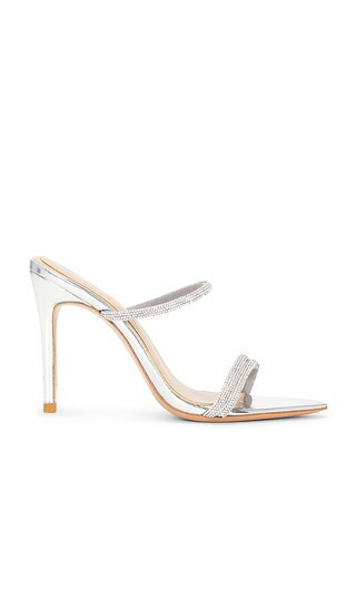 Michael Costello X Revolve Tatjana Heel in Metallic Silver. - size 10 | Revolve Clothing (Global)