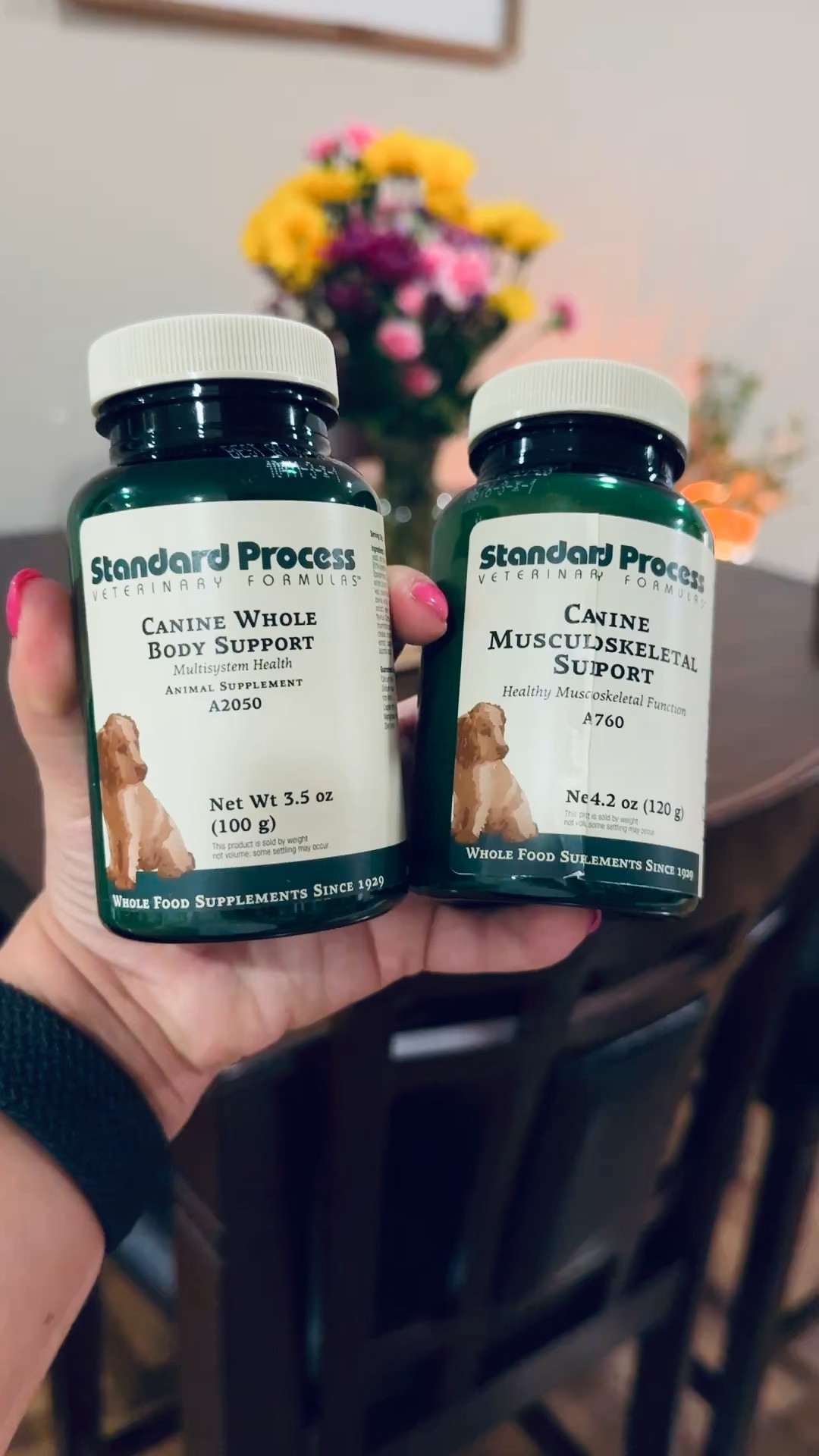 Piper’s chiropractor / acupuncturist recommended these two supplements for her. We started them last week & I’m eager to see if I notice any differences. 

 