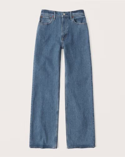 Women's 90s Ultra High Rise Relaxed Jeans | Women's New Arrivals | Abercrombie.com | Abercrombie & Fitch (US)