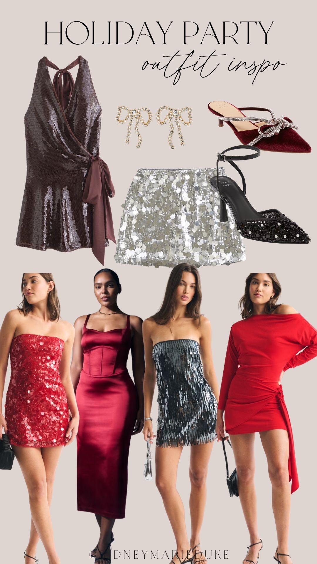 Holiday outfit inspo! 

#LTKParties #LTKSeasonal #LTKHoliday