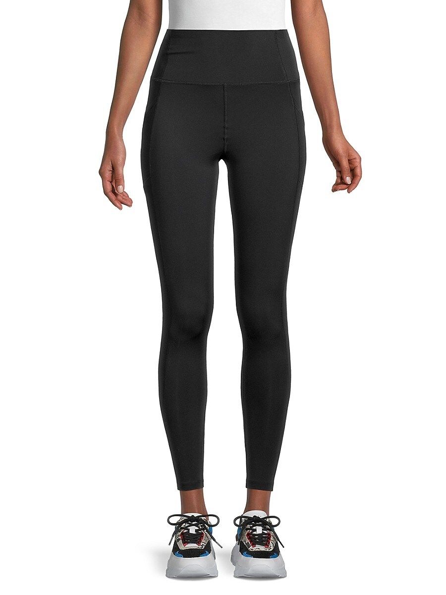 Calvin Klein Women's Super High-Waist Leggings - Black - Size L | Saks Fifth Avenue OFF 5TH (Pmt risk)