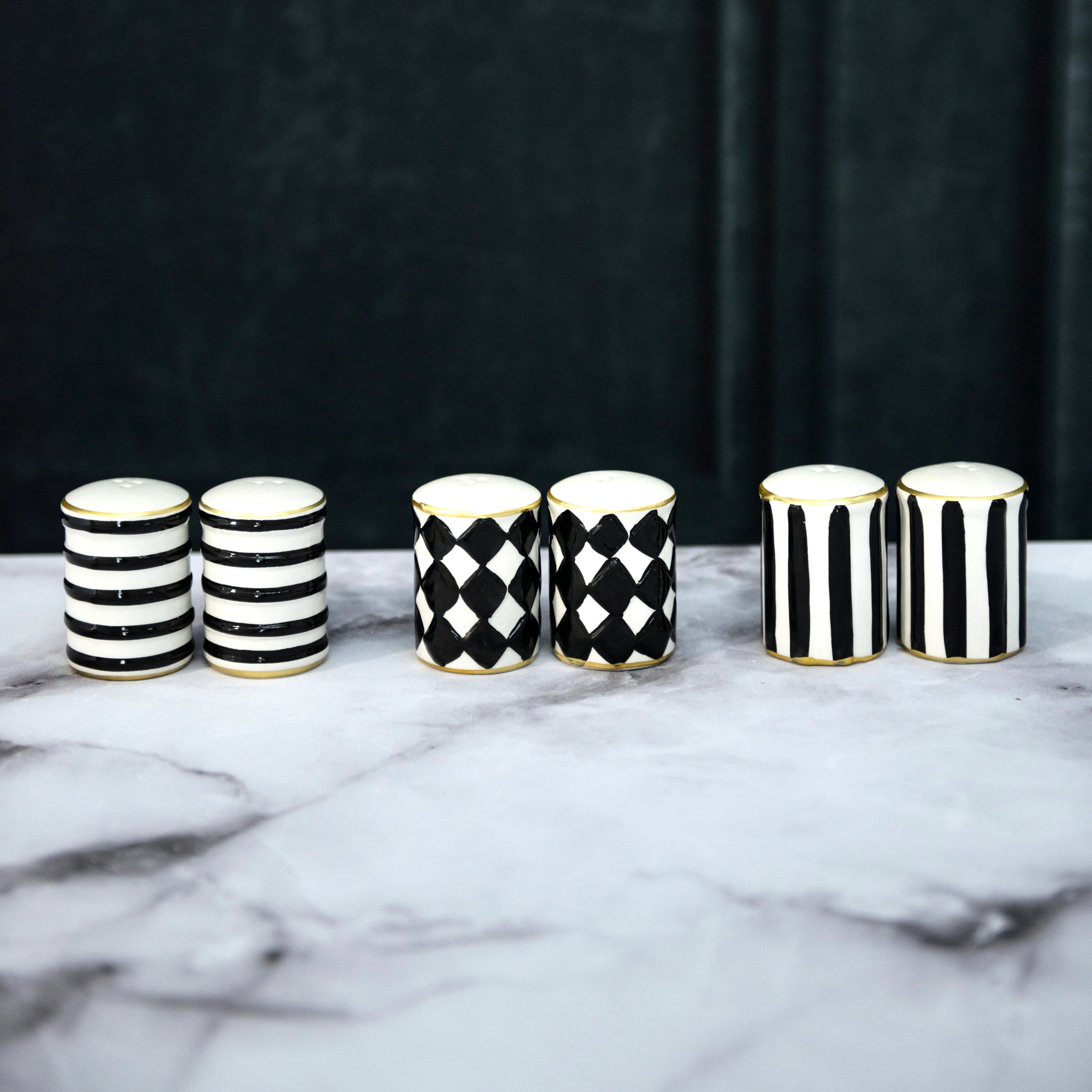 Painted Salt & Pepper Shakers | Modern Locke
