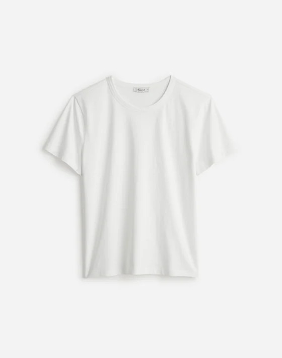 The Perfect Crewneck Tee in Cotton | Madewell
