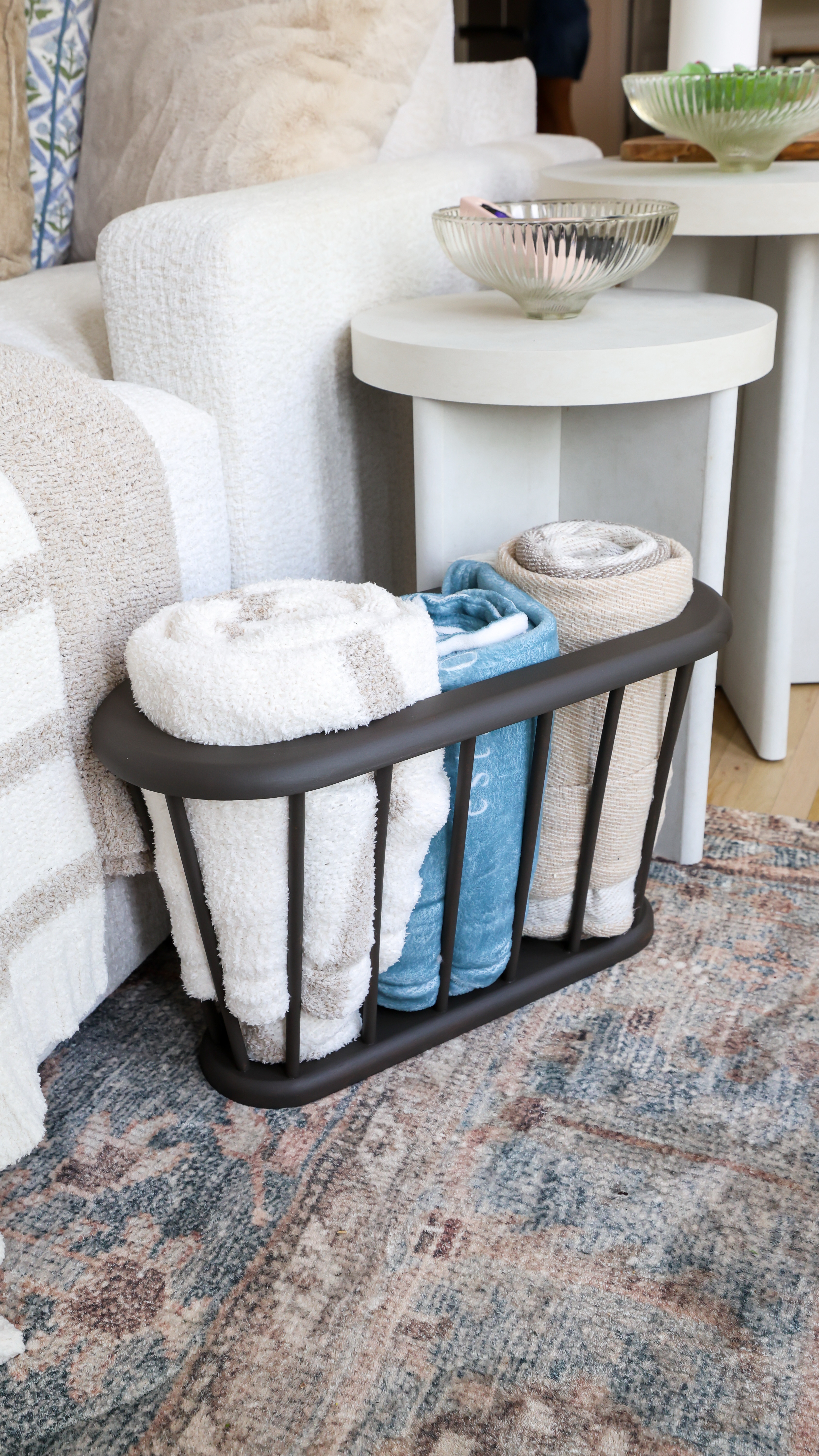$4 thrift find transformation! 🤩

This was such an easy DIY and it’s a perfect place to store magazines, bath towels, blankets, and more! 

#LTKU #LTKHome #LTKFindsUnder50