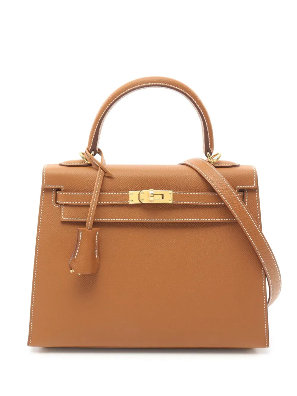 Hermès Pre-Owned 2024 Kelly Handtasche 25cm | Braun | FARFETCH DE | Farfetch Global