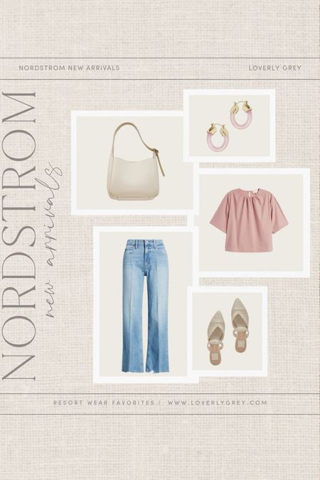 Loverly Grey Nordstrom new arrivals! I love these wide leg cropped jeans and neutral flats for a casual spring look. 

#LTKstyletip #LTKSeasonal #LTKbeauty