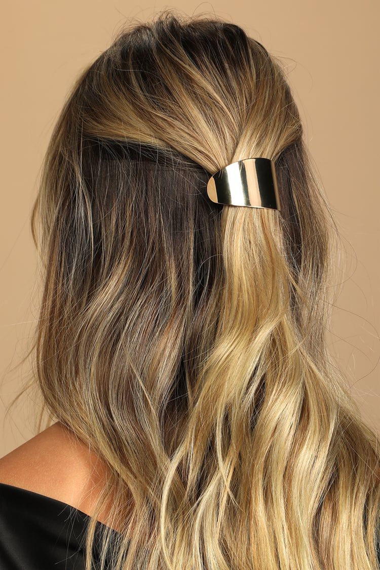 Contemporary Piece Gold Hair Clip | Lulus (US)