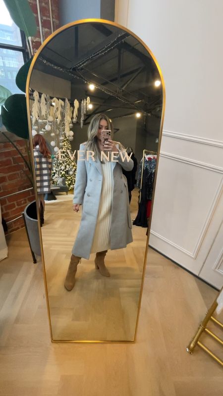 I loved getting a sneak peek of Evernew’s  Holiday collection last week! Found so many goodies that I can’t wait to style with you all! 

Im wearing such a chic and classic coat. This is a piece that will last years and never go out of style. 

Im a huge advocate of building your closet with the basics before you add in the fun trendy items! This way you’ll always have something to wear🫶

#LTKHoliday #LTKfindsunder100 #LTKGiftGuide
