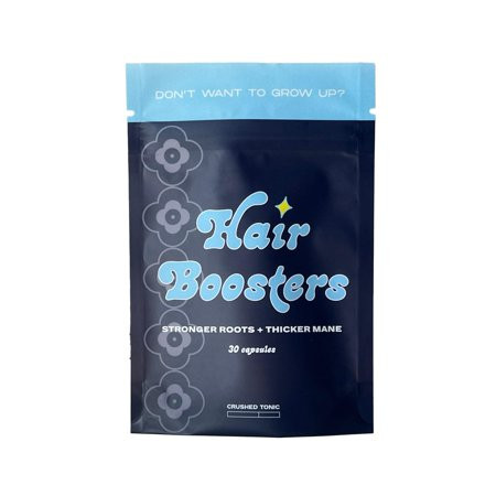 Crushed Tonic - 1 Month Supply of Hair Boosters with Keratin & Biotin to Promote Thicker Hair Stronger Roots Healthier Nails C30 | Walmart (US)