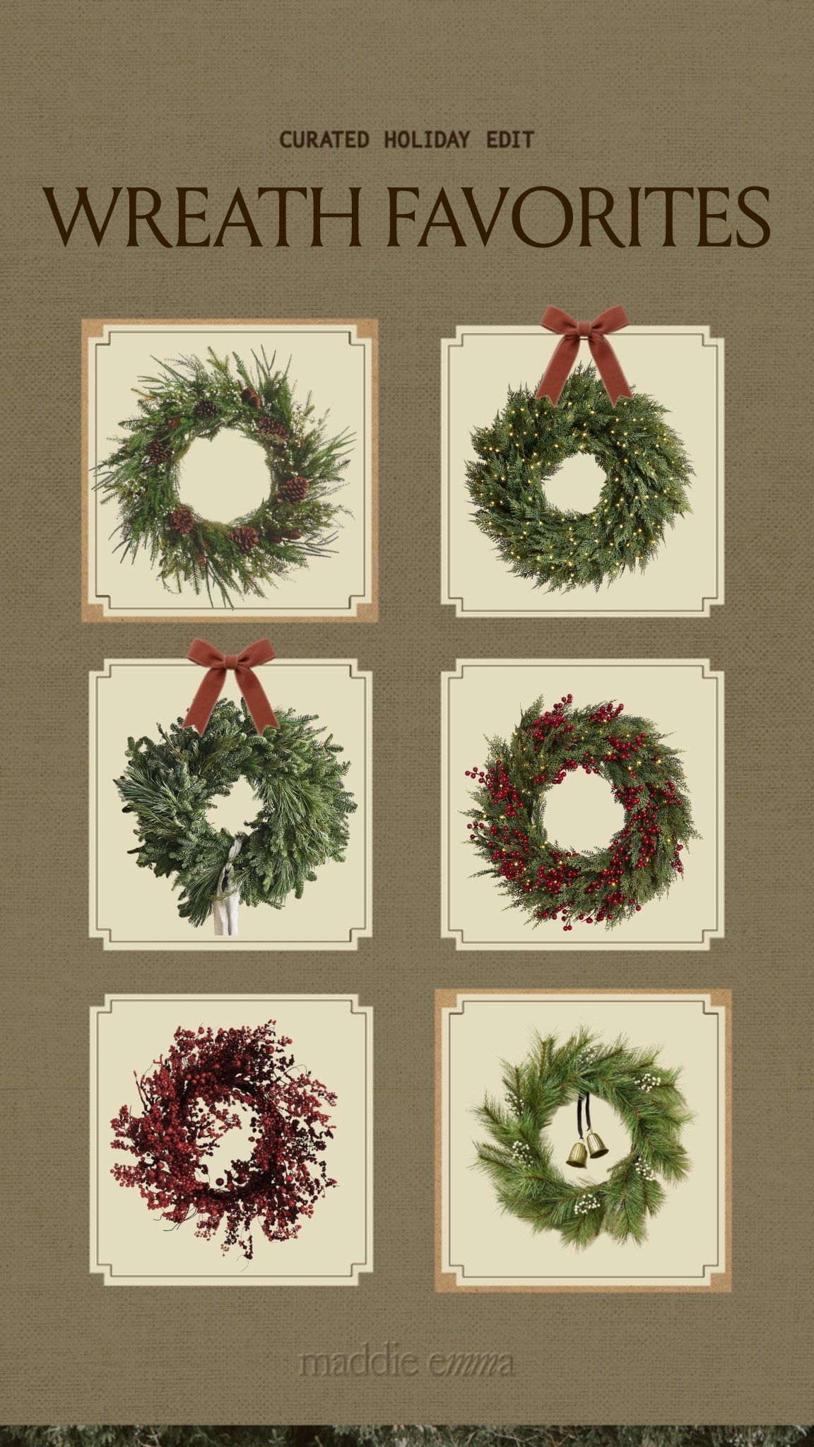 holiday wreaths! ordered the first one! 

#LTKHome #LTKHoliday