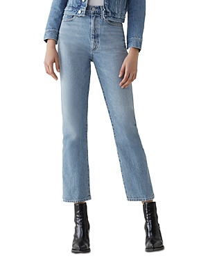 Agolde Pinch-Waist Kick Flare Jeans in Impression | Bloomingdale's (US)
