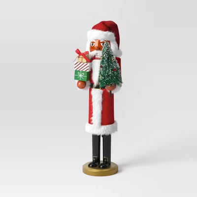Christmas Santa Wood Nutcracker - Threshold™ | Target
