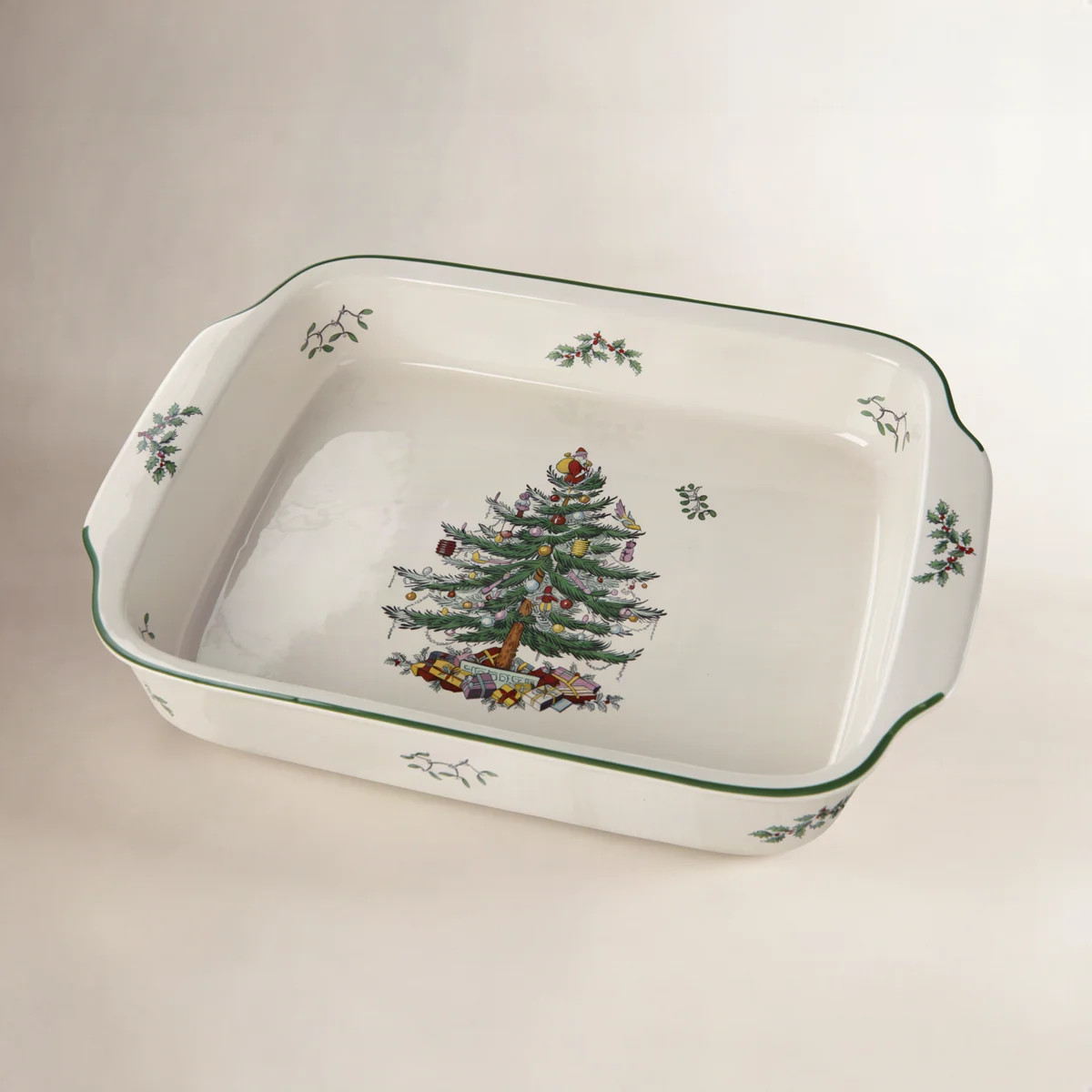 Spode Christmas Tree Rect Hand Dish 15X11" | Wayfair North America