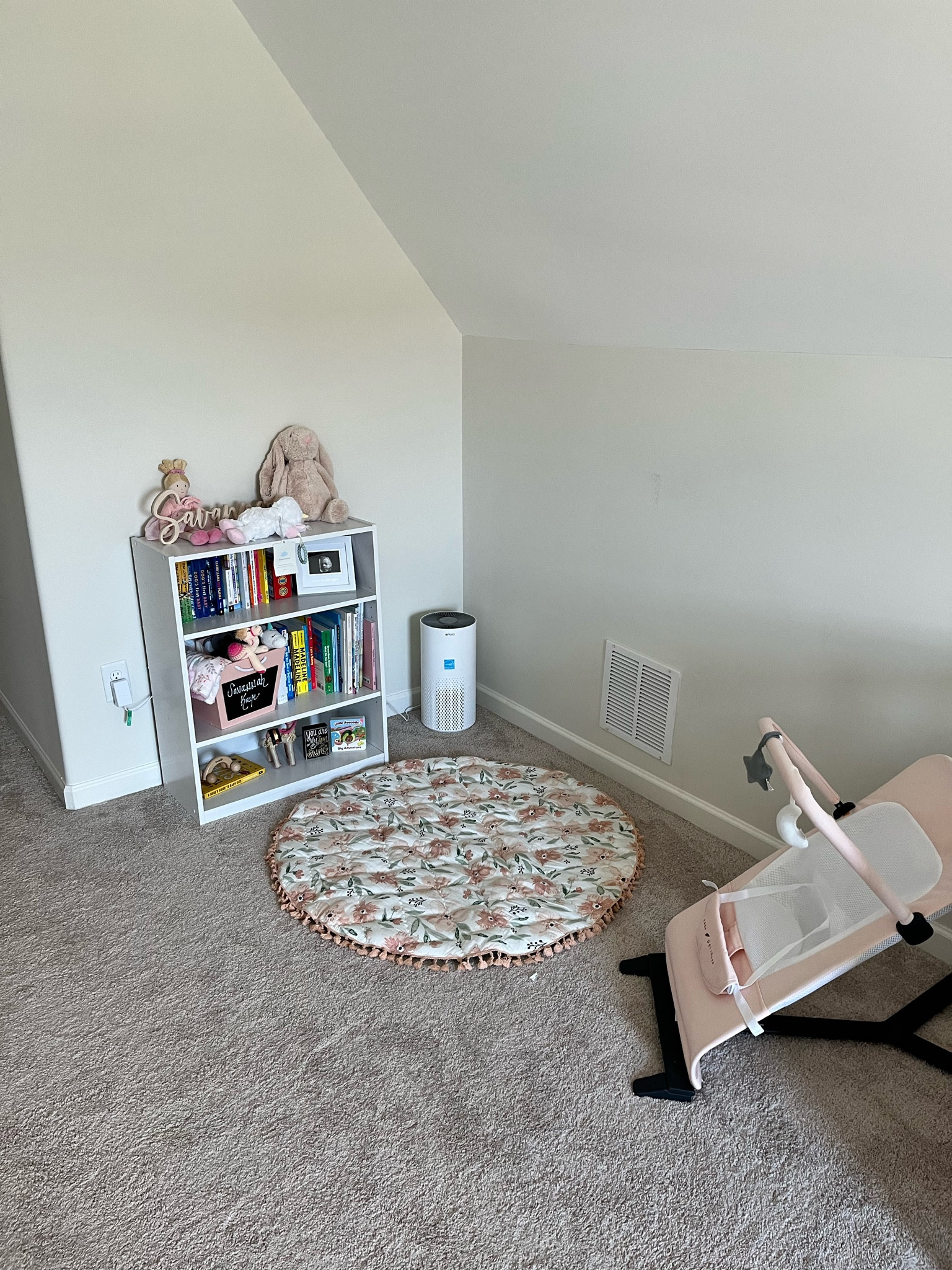 Nursery tummy time 
Nursery
Baby nursery
Reading corner
Baby room
Baby bouncer
Tummy time must haves
Girl nursery

#LTKbump #LTKbaby #LTKhome